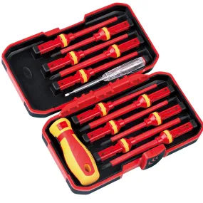 1000V Magnetic Insulated Screwdriver Set, 13Pcs VDE Certified