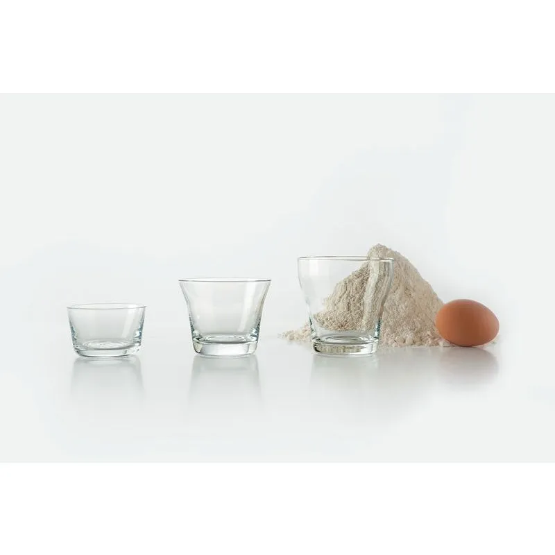 123dl Water Glass/Measuring Cup Set by Alessi