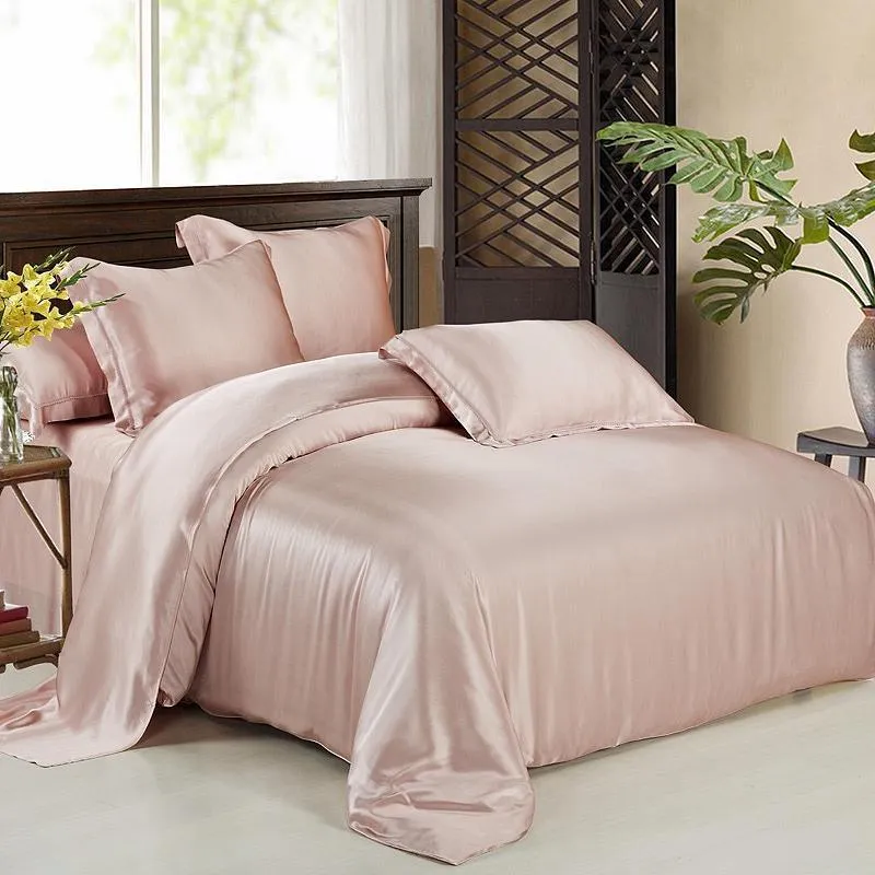 19 Momme Seamless Pure Mulberry Silk Duvet Cover