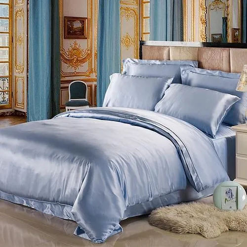 19 Momme Seamless Pure Mulberry Silk Duvet Cover