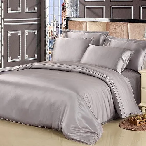 19 Momme Seamless Pure Mulberry Silk Duvet Cover