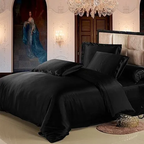 19 Momme Seamless Pure Mulberry Silk Duvet Cover