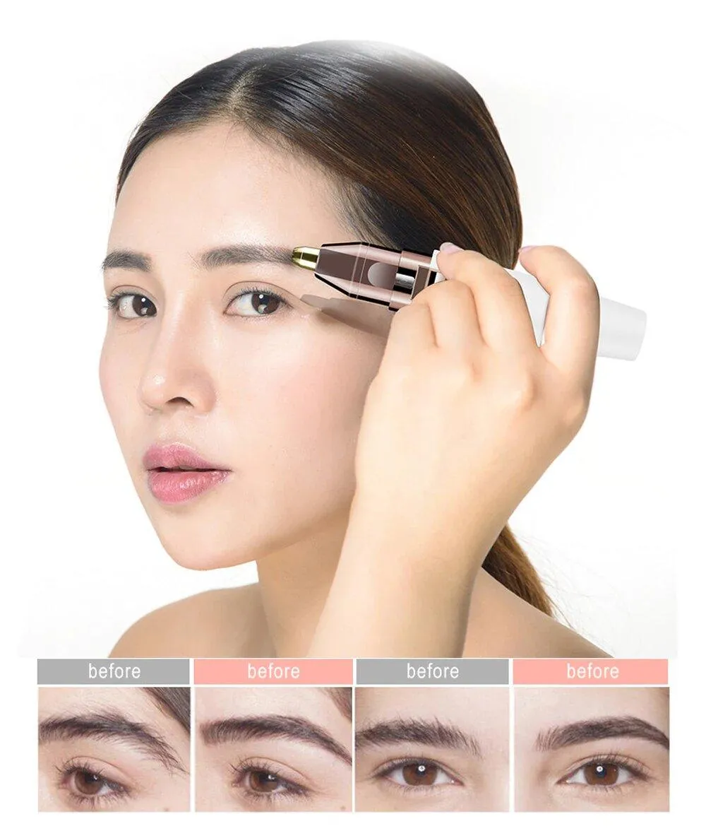 2 In 1 Electric Eyebrow Trimmer For Women EF-25