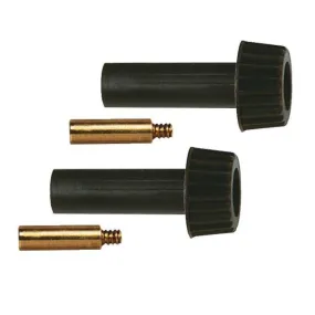 2 Replacement Knobs, Black Finish