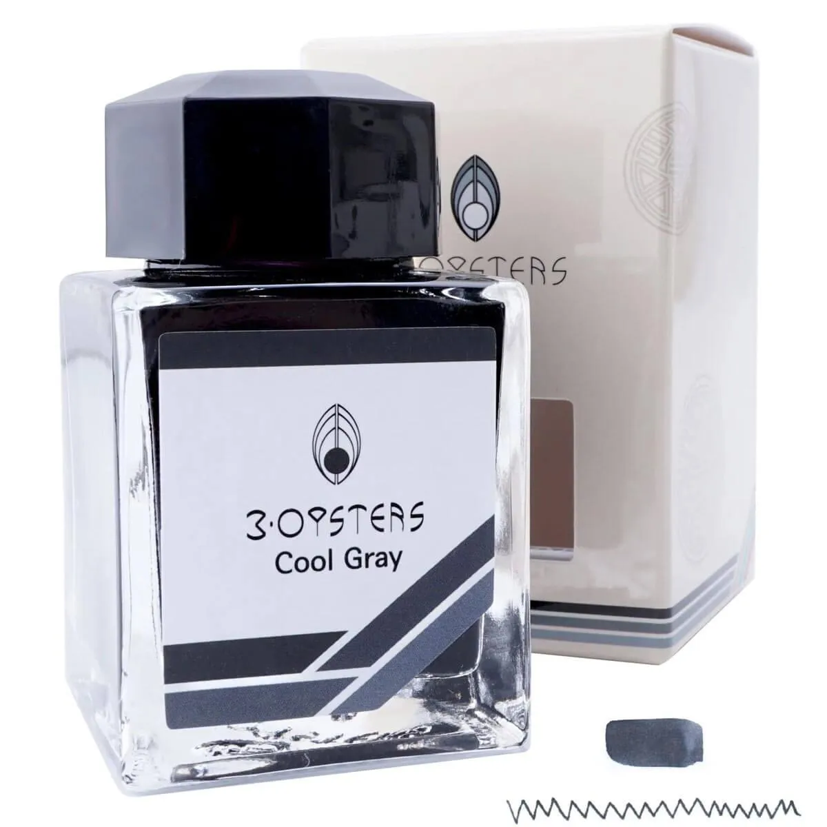 3 Oysters Ink Bottle - Delicious, Cool Gray, 38 ml | 06OYS002