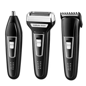 3In1 Kit Electric Shaver Beard Trimmer Shaving Machine for Men