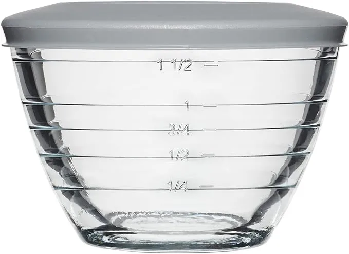 4PC-2CUP 4-IN-1 Prep Bowls W/Lids