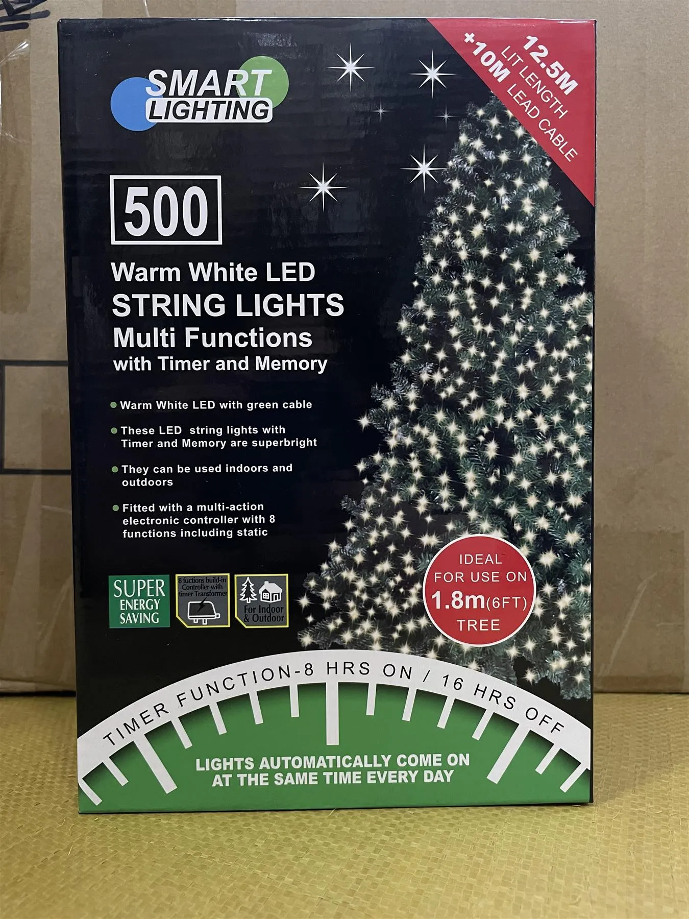 500 LED Indoor Outdoor Waterproof Fairy Lights