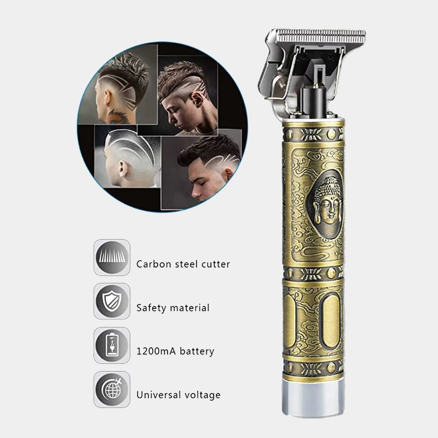 6324 Hair Trimmer for Men Hair Style Trimmer, Professional Hair Clipper, Adjustable Blade Clipper & Shaver for Men