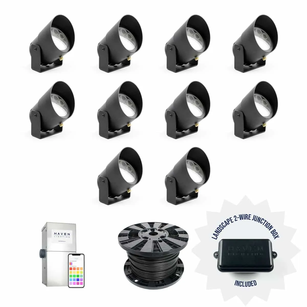 9 Series Pro Full Color 10-Up Light Package