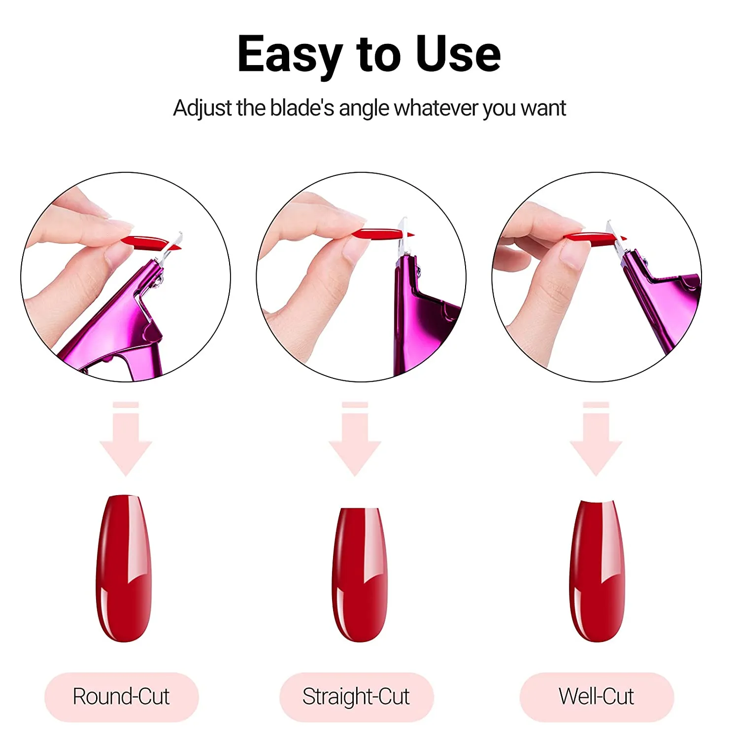 Acrylic Nail Clipper 3 in 1 Kit