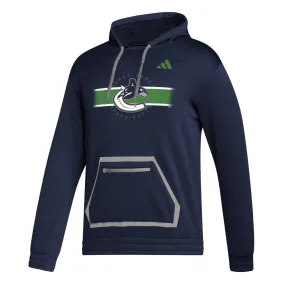 adidas Men's NHL Vancouver Canucks Quick Stripe Hoodie 2023