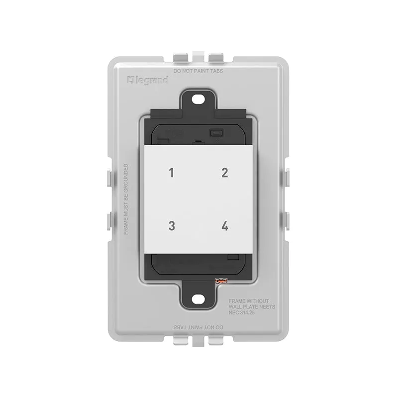 Adorne WNACB40 Wireless Smart Scene Switch with Netatmo