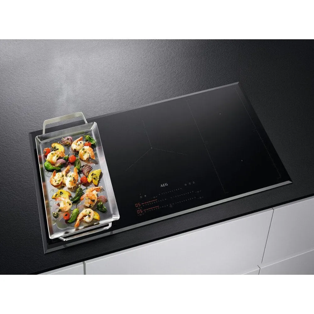 AEG IKE95751FB 90 cm Induction Hob - Black