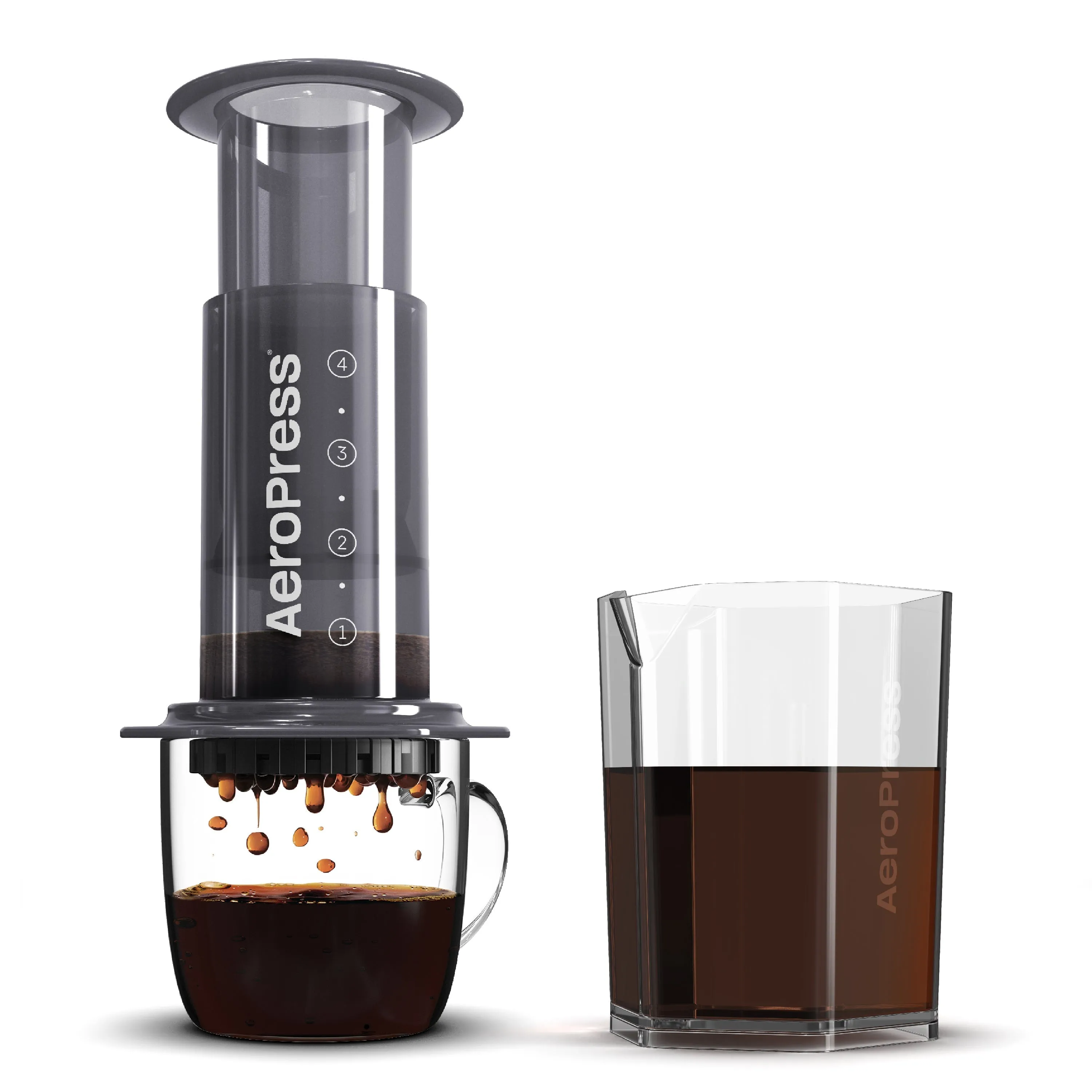 AeroPress Original Coffee Maker & Carafe Bundle