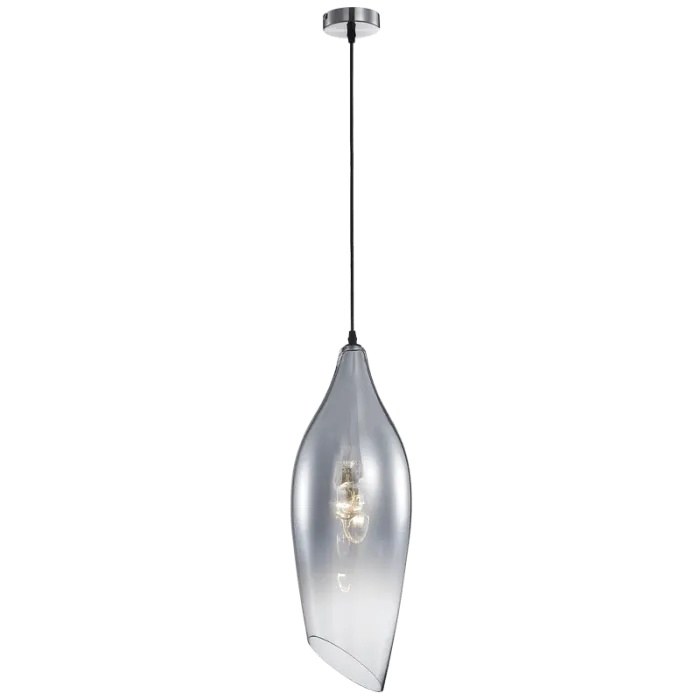 Alhambra Pendant with Smoke Colour Glass