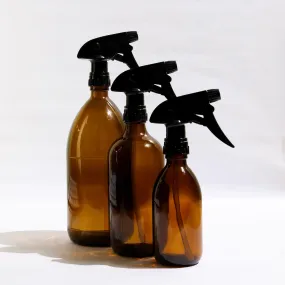 Amber Glass Spray Bottle