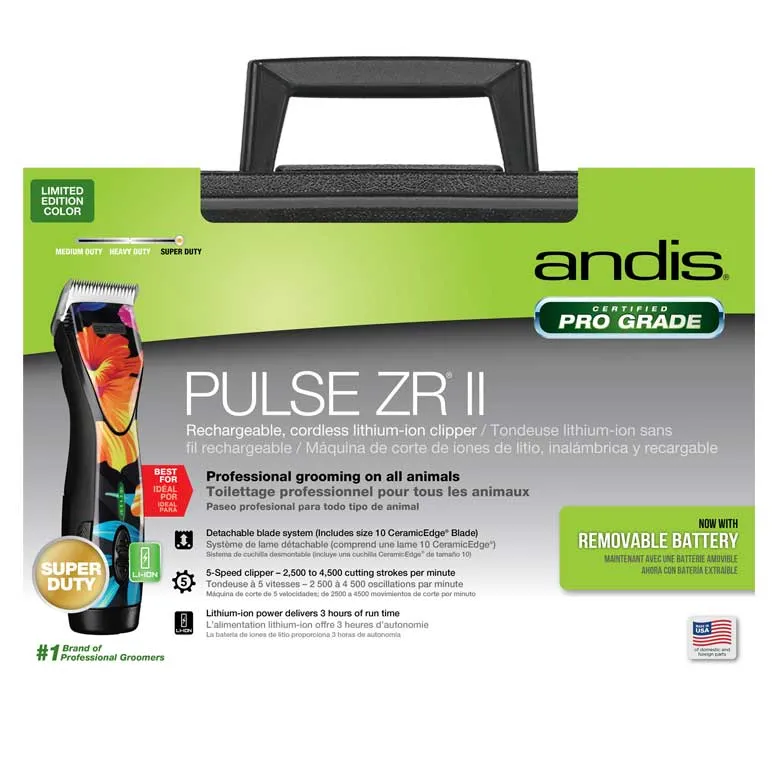 Andis Pulse ZR II Cordless Detachable Blade Clipper