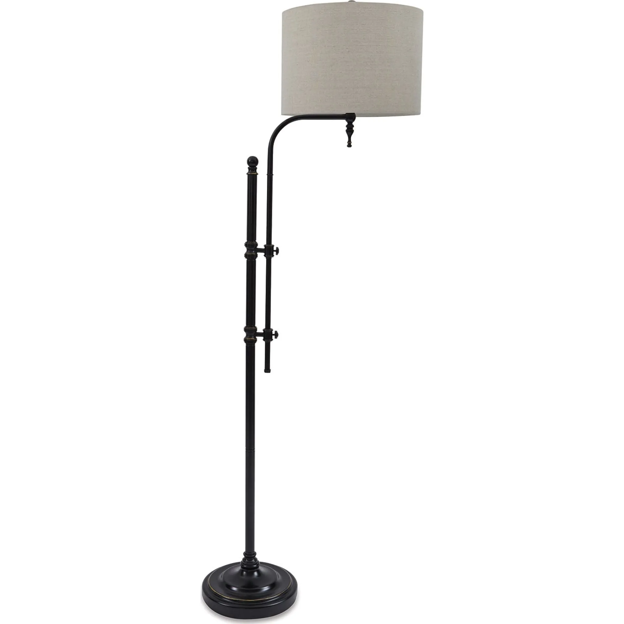 Anemoon Floor Lamp - Black 65.00"