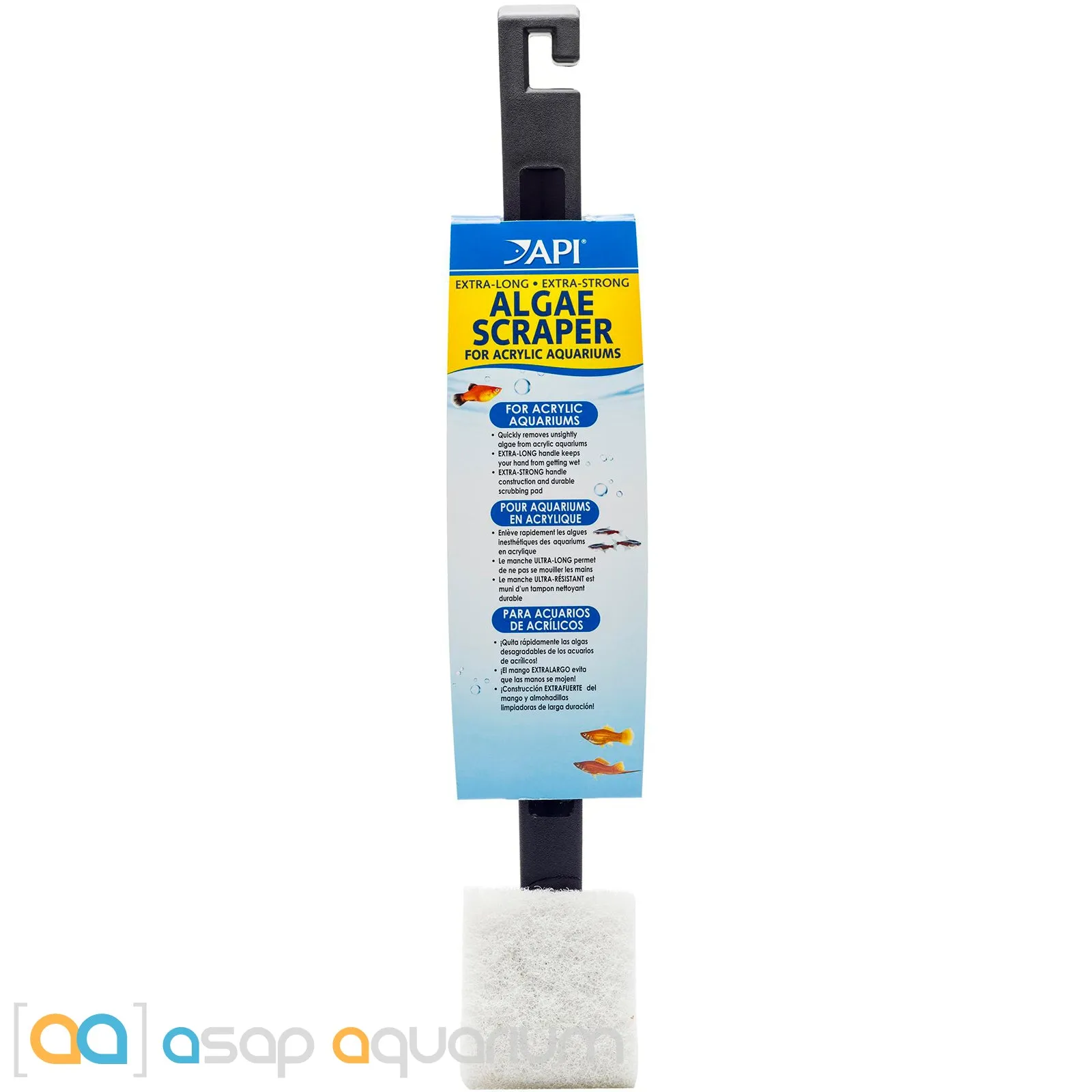 API Algae Scraper For Acrylic Aquariums