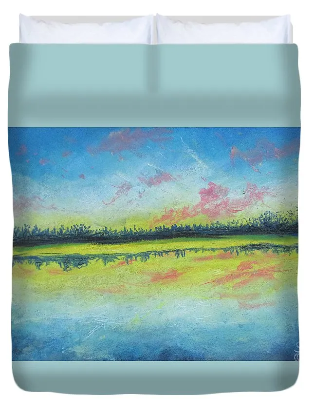 Aqua Findings - Duvet Cover