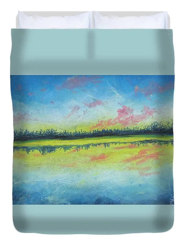 Aqua Findings - Duvet Cover