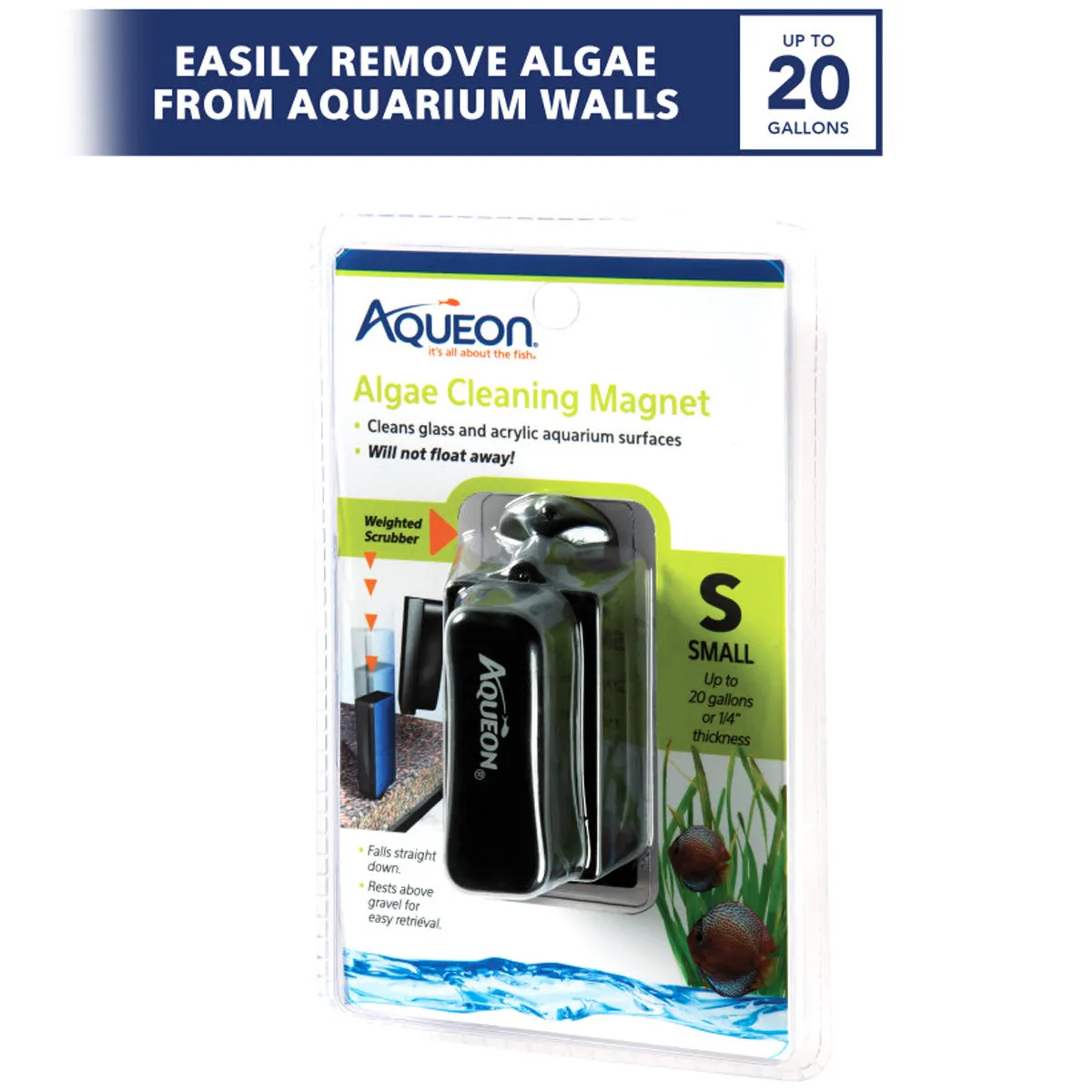 Aqueon Algae Cleaning Magnet Small