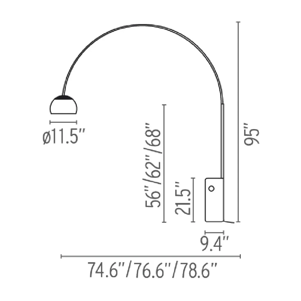 arco floor lamp | flos