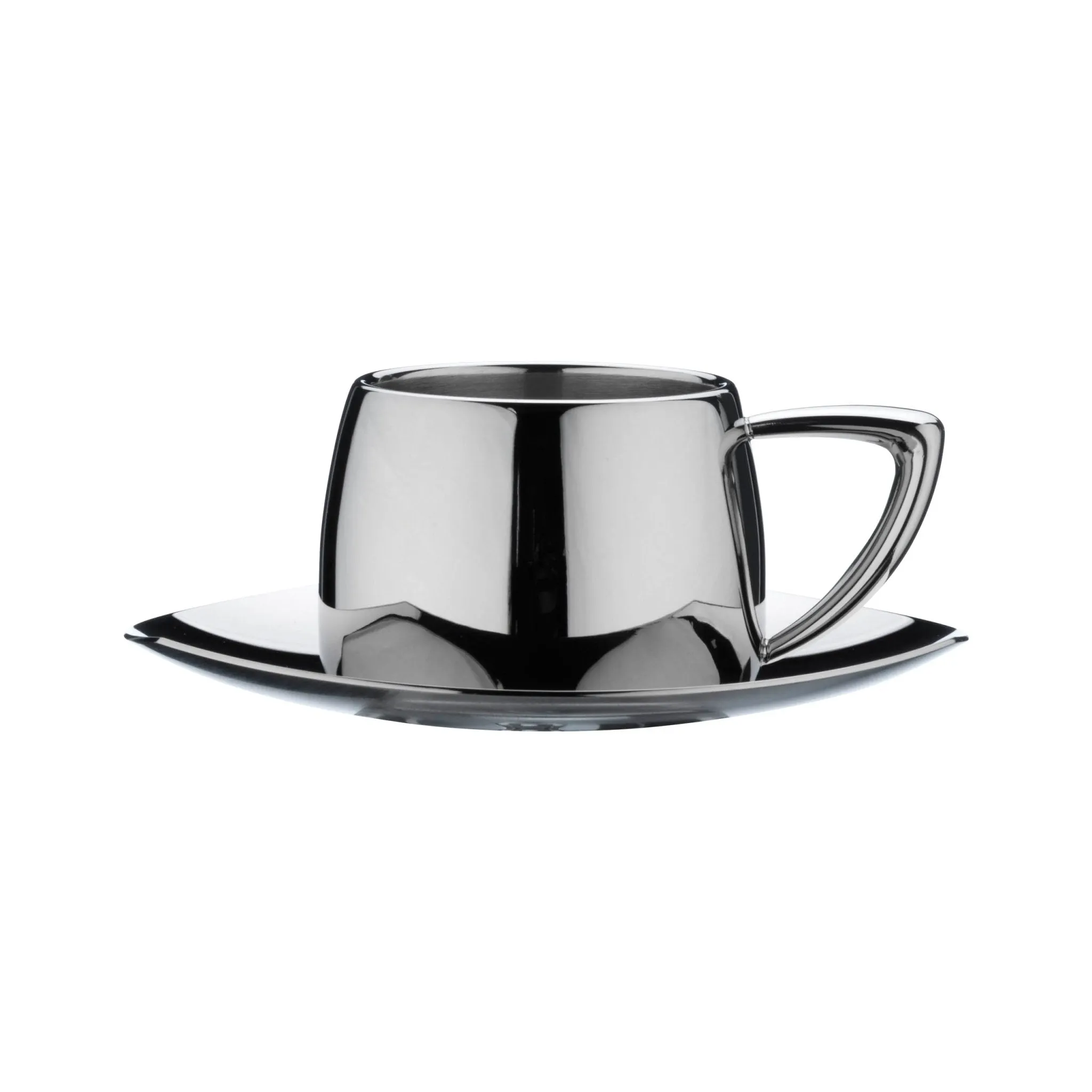 Art Deco Espresso Cup & Saucer Set