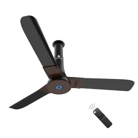 atomberg Studio  1200mm BLDC Motor 5 Star Rated Designer Ceiling Fans with Remote Control | Upto 65% Energy Saving, High Air Delivery and LED Indicators | 2 1 Year Warranty (Earth Brown)