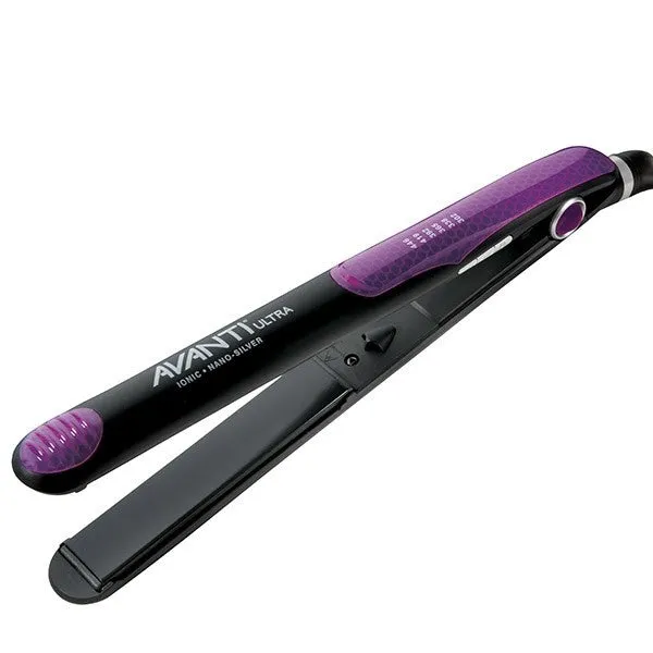 Avanti Ultra Ionic Nano-Silver Tourmaline 1" flat iron model # AV-GENC