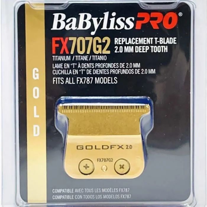 Babyliss Pro Deep Tooth Gold Blade FX707G2