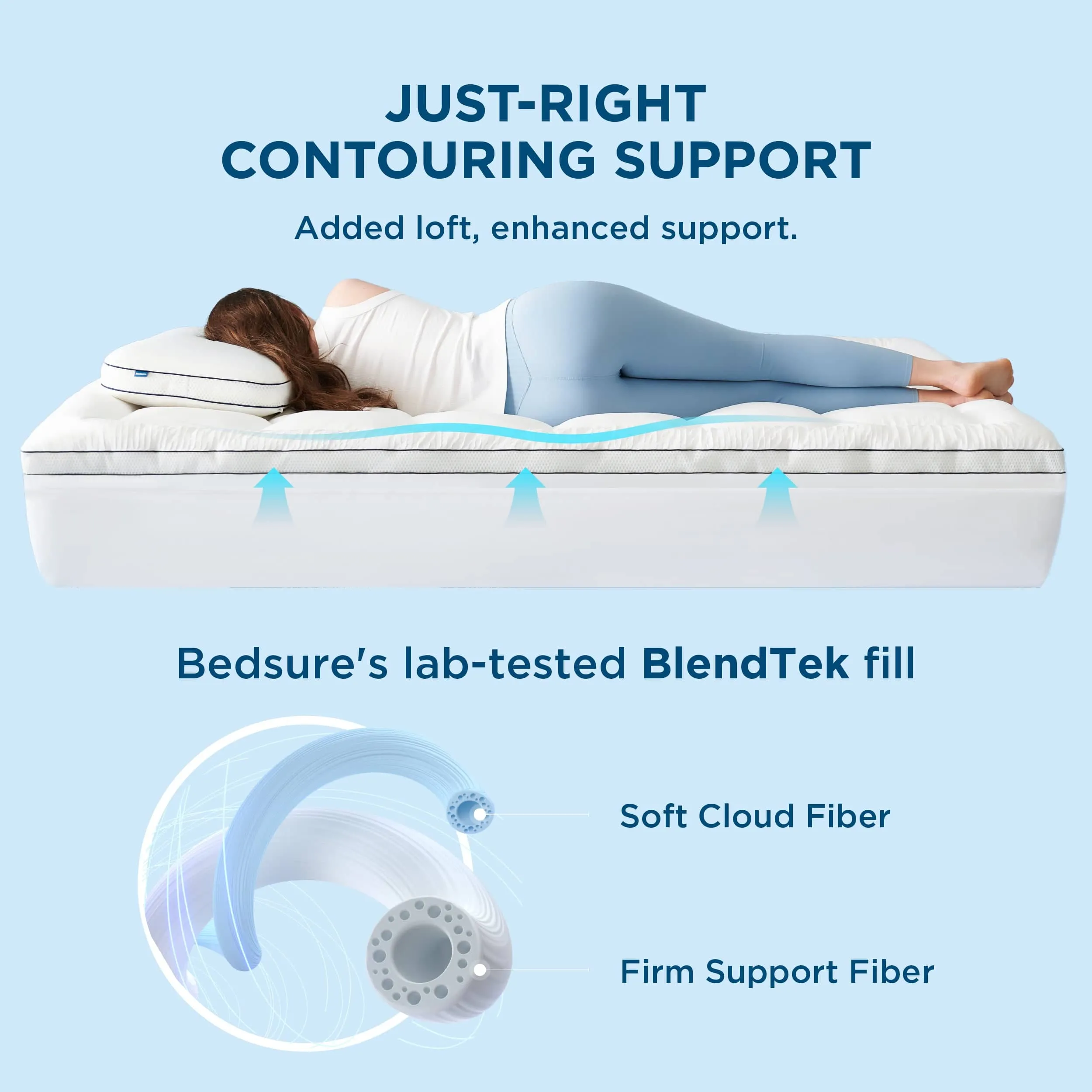 Bedsure Breescape Cooling Mattress Pad