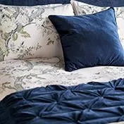 Belvedere Print Midnight Duvet Cover