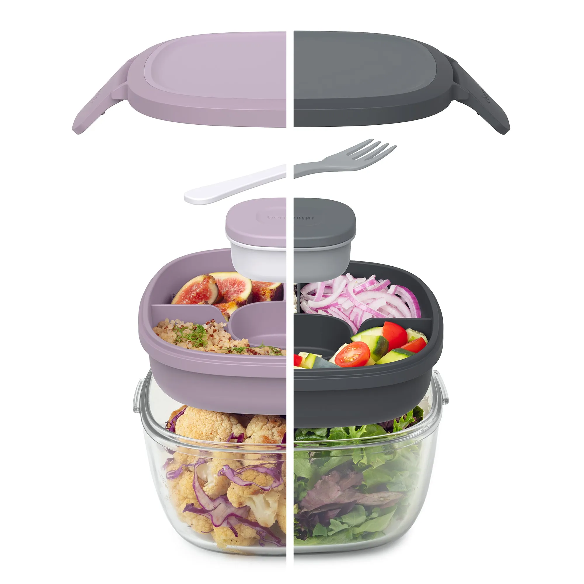 Bentgo Glass Salad Container (2-Pack)