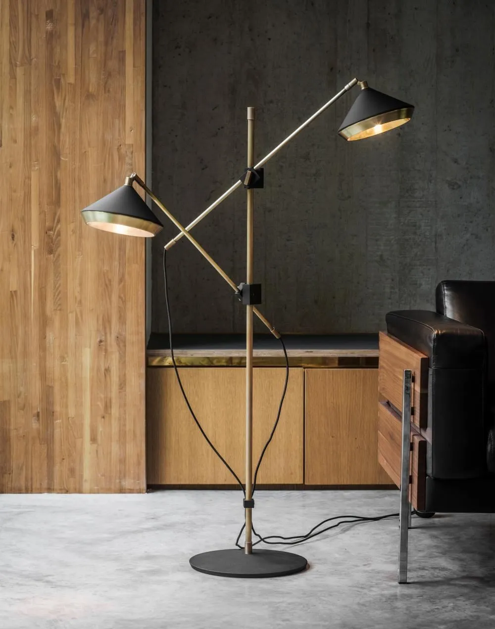 Bert Frank Shear Floor Lamp