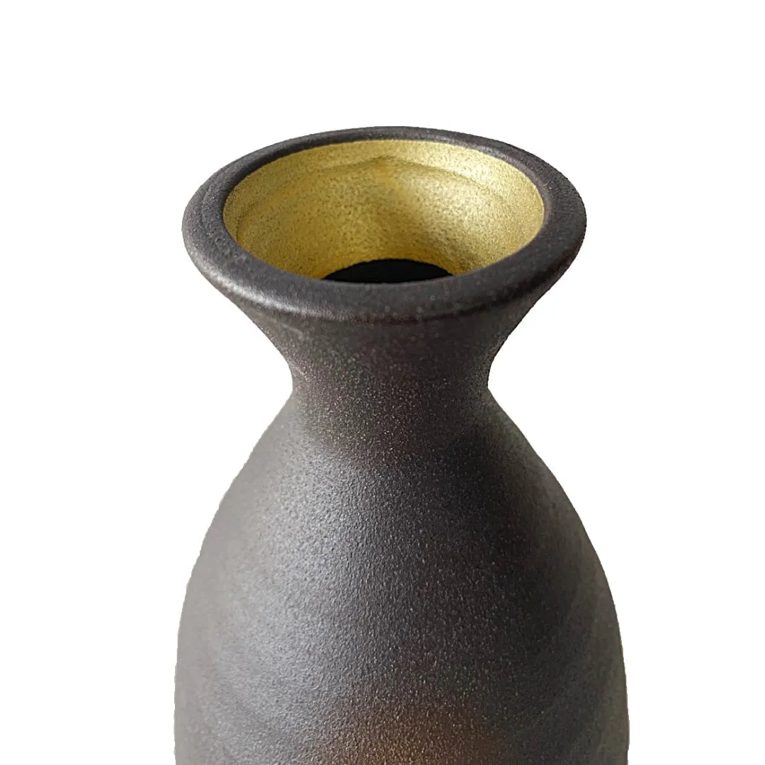 Bizen Ware Tokkuri Japanese Sake Carafe 340ml