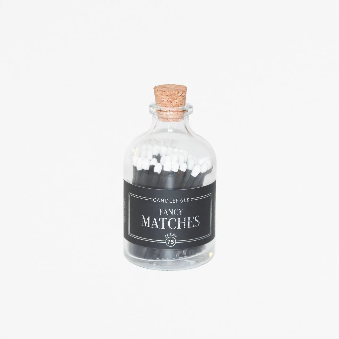 Black & White Apothecary Matches