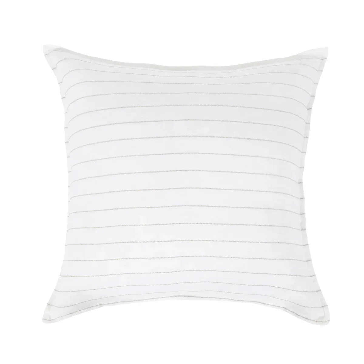 Blake Linen Duvet Set - White/Natural