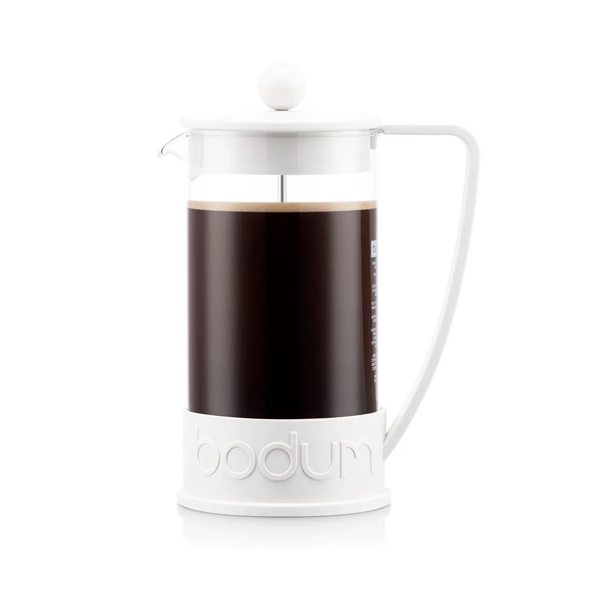 Bodum Brazil 8 Cup Plunger White