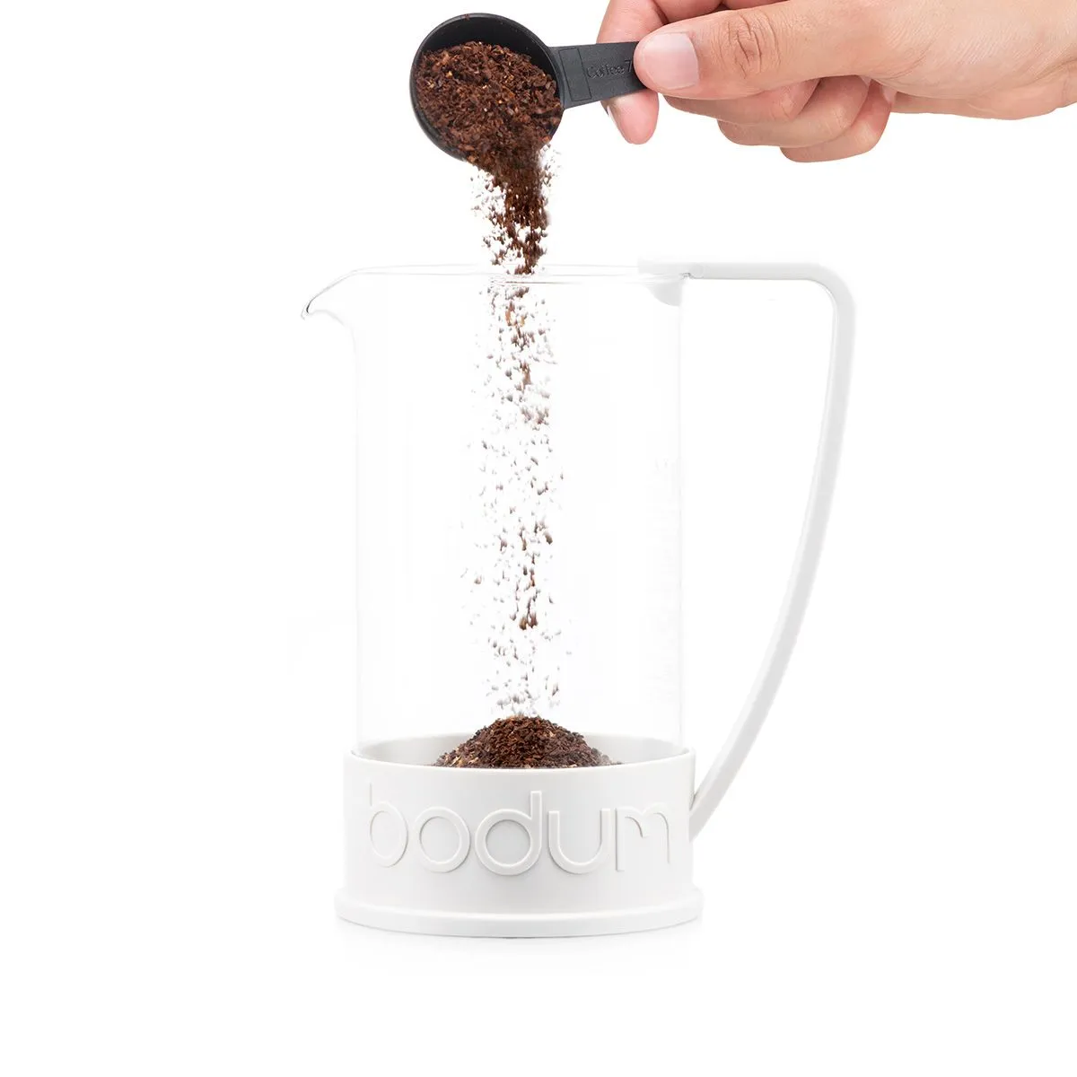 Bodum Brazil 8 Cup Plunger White