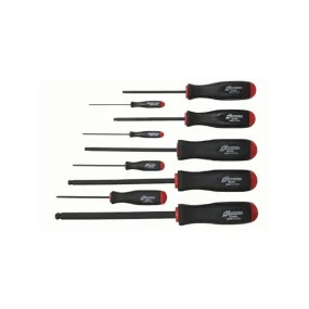 Bondhus 74699 Ball End Screwdriver Set, 9 Piece