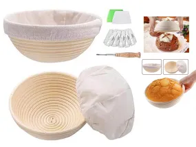 Bread Proofing Basket Set Banneton Bowl