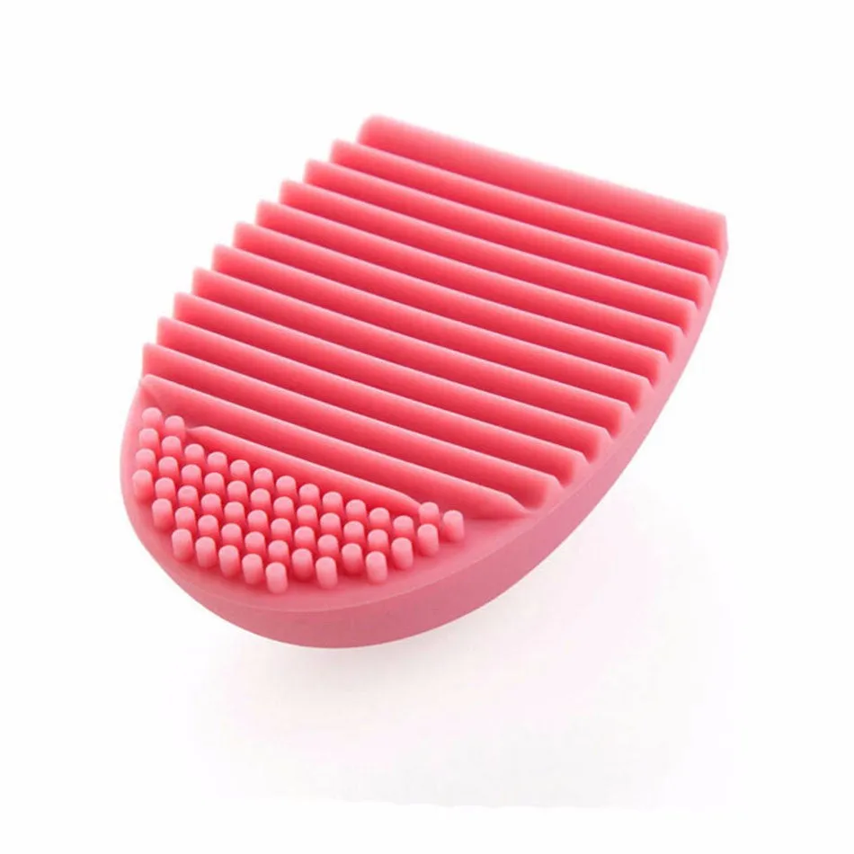 Brushegg Makeup Brush Cleaning Silicone make up brush Cleaner Finger brush cleaning Glove