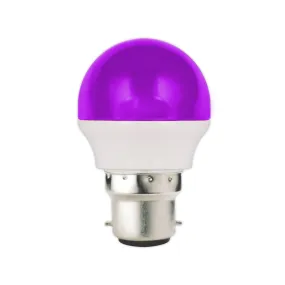 Bulb LED Purple 2 Watts B22 (Pin)