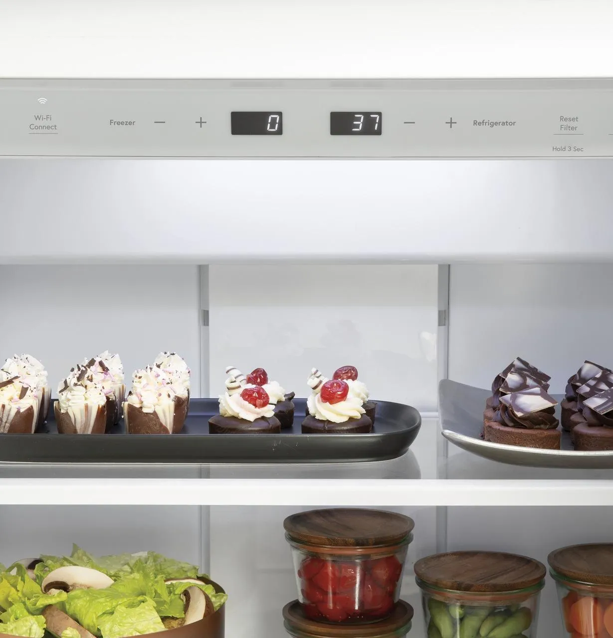 Caf(eback)™ 48" Smart Built-In Side-by-Side Refrigerator