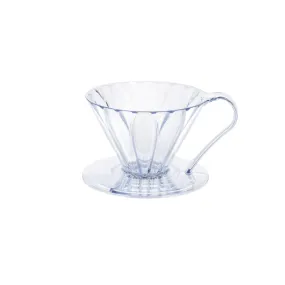 CAFEC JAPAN  Cafec - Flower Dripper Triten Cup 1 Transparent