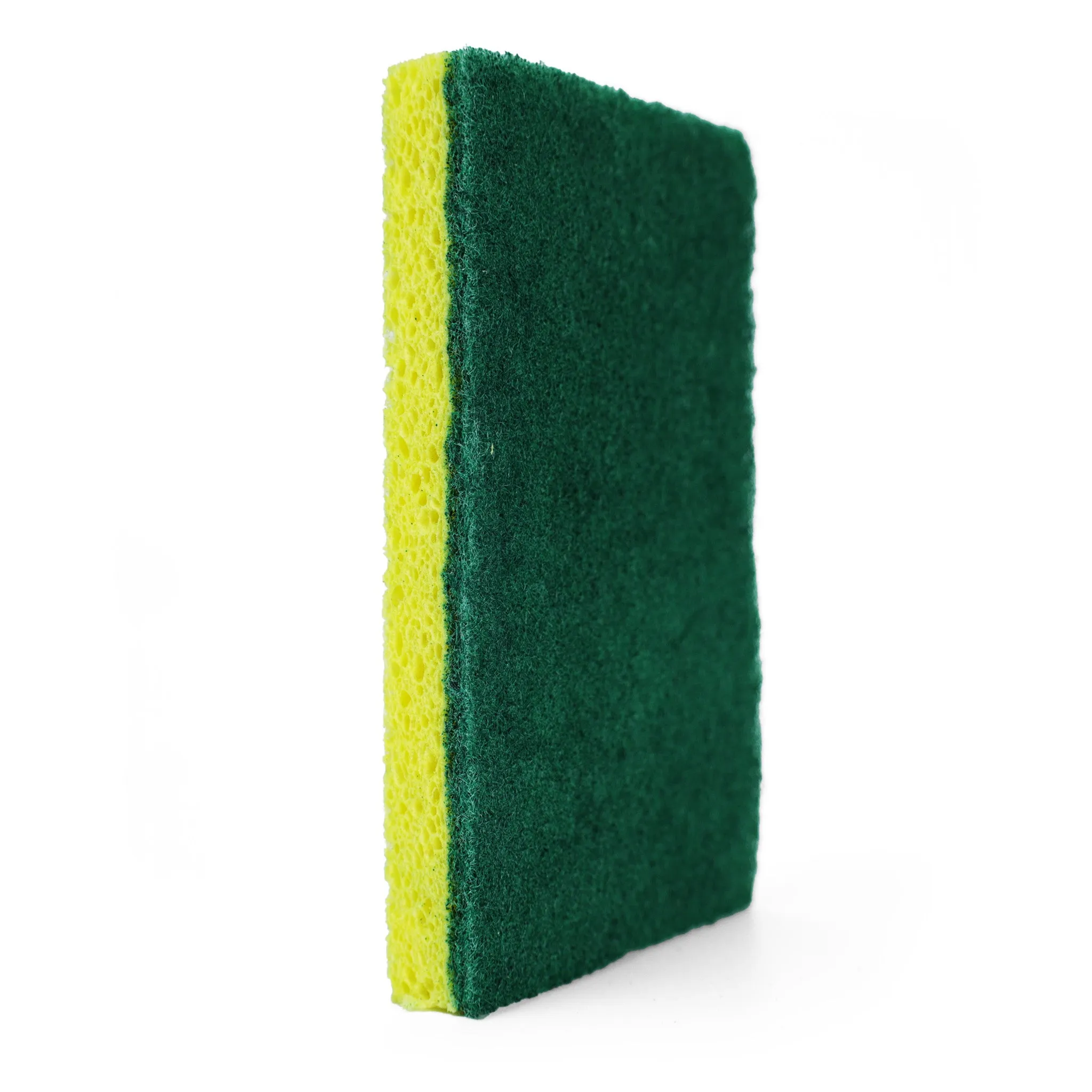 Cellulose Sponge W/ Green Scrub Pad  (5pk)