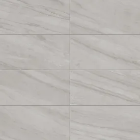 Chantel 12x24 Matte Porcelain Tile in Alaska Grey