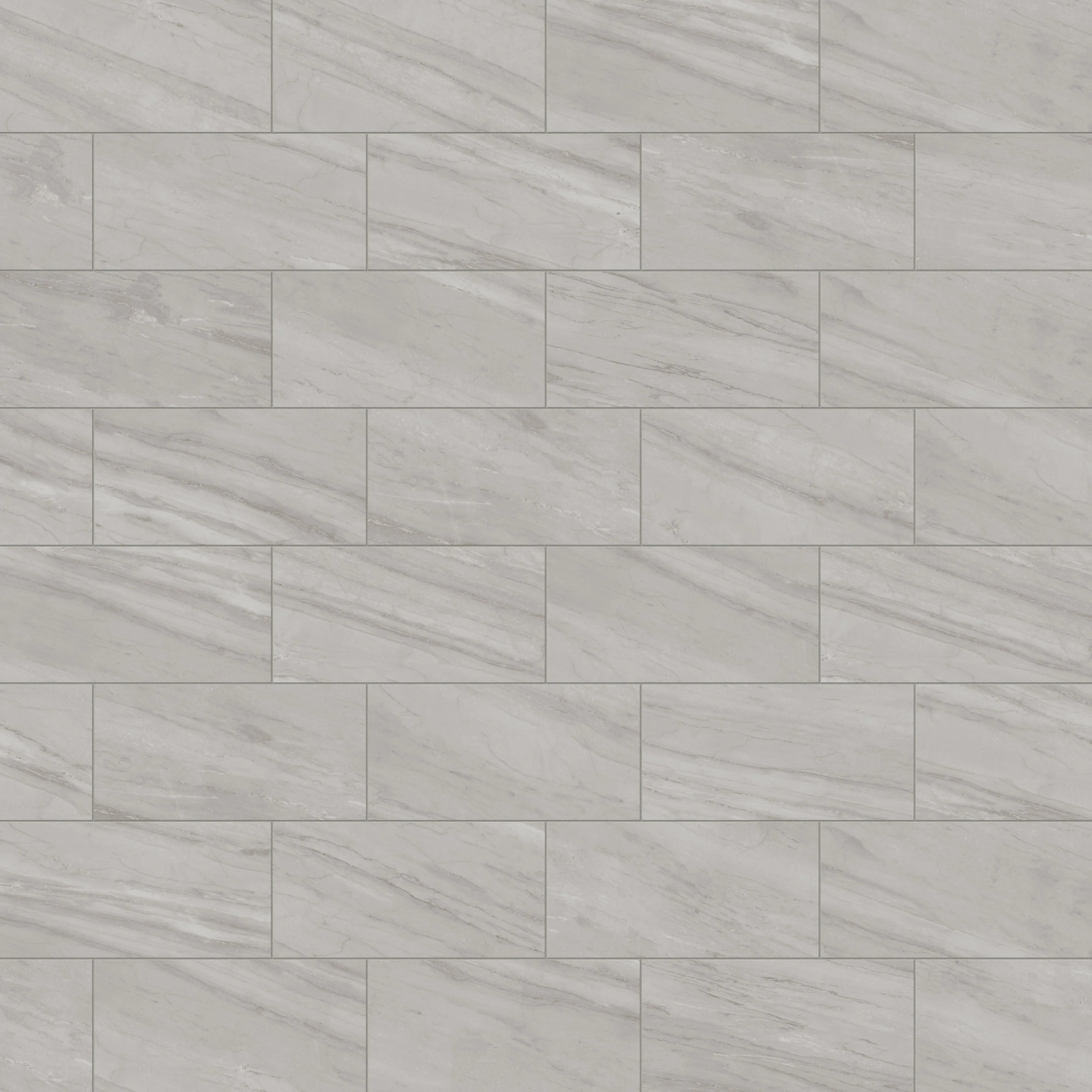 Chantel 12x24 Matte Porcelain Tile in Alaska Grey